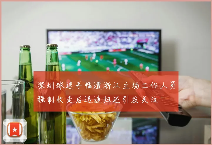 深圳球迷手幅遭浙江主场工作人员强制收走后迅速归还引发关注